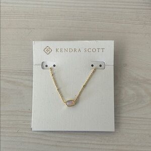 Kendra Scott Gold Necklace mini elisa NWT